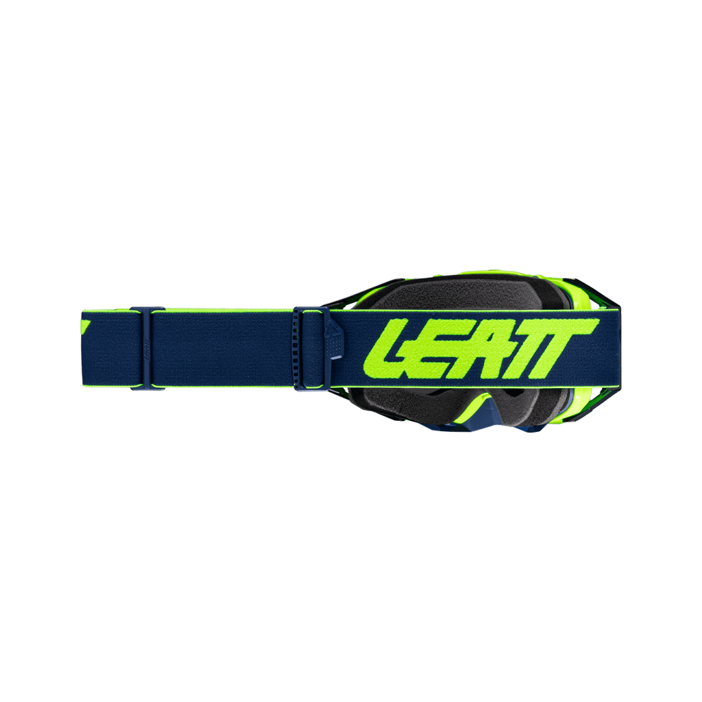 Leatt Velocity 6.5 Cryztal Goggles - Lime, rear view showing face foam