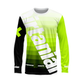 Dirtanian Green Steps Enduro Riding Shirt